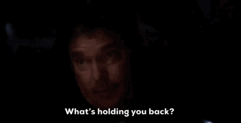Man Asking What's Holding Back You GIF