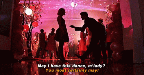 Man Asking Woman For Dance GIF