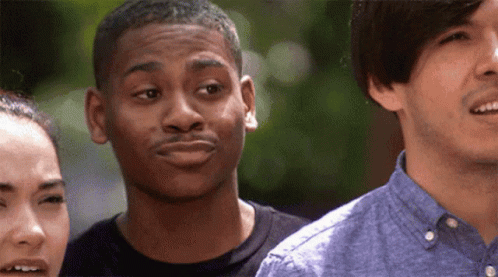 Man At Back I Dont Think So Reaction GIF