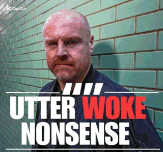 Man at Green Brick Wall Utter Woke Nonsense