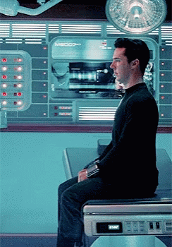 Man At Med007 Monitor In Operating Room GIF