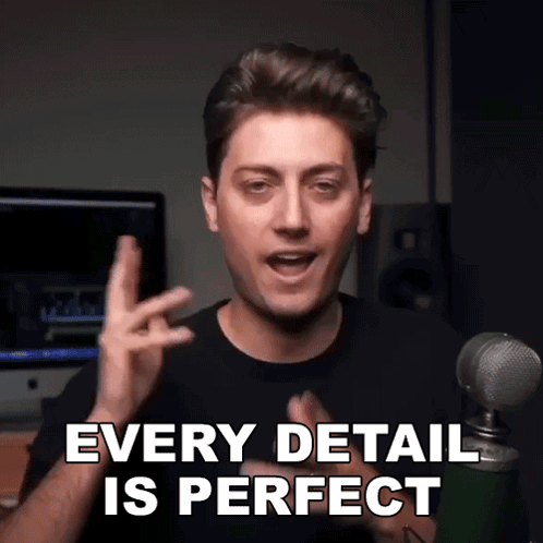 Man At Microphone Saying Everything Is Perfect GIF
