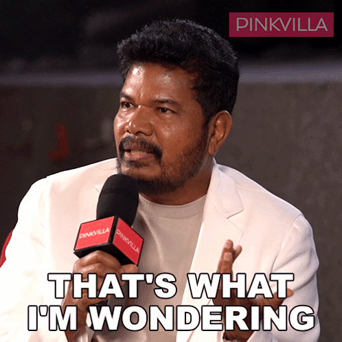 Man at Microphone Saying That's What I'm Wondering