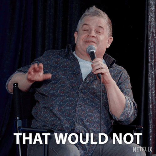 Man At Microphone Says That Would Not Netflix GIF