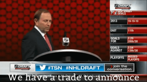 Man At Podium We Have A Trade To Announce GIF