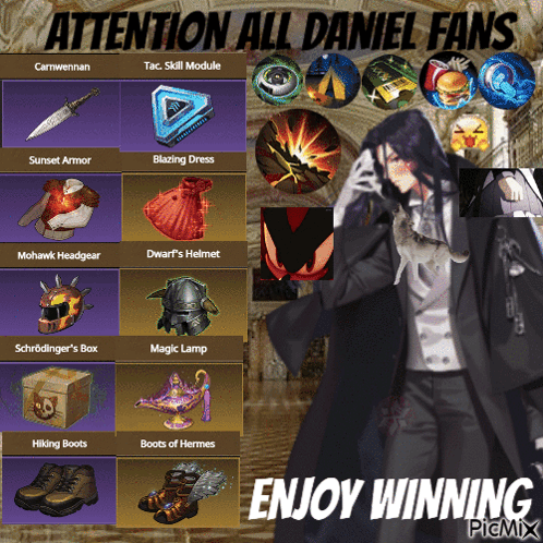 Man Attention All Daniel Fans Enjoy Winning