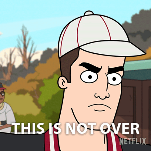 Man Baseball Cap This Is Not Over Netflix GIF