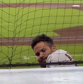 Man Behind Fence Wearing Jersey 'a