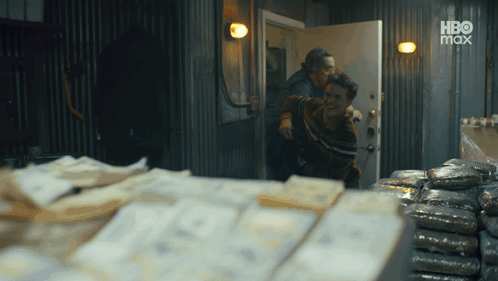 Man Being Held by Another Man HBO Max