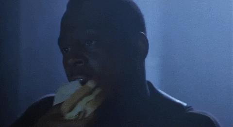 Man Bites Sandwich GIF