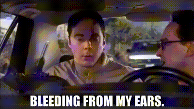 Man Bleeding From Ears in Car