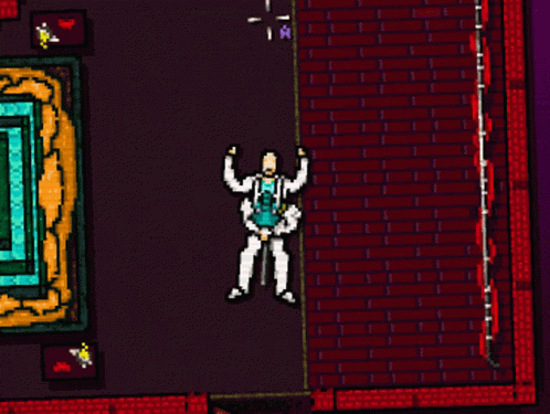 Man Bleeding From Head 1000Pts GIF