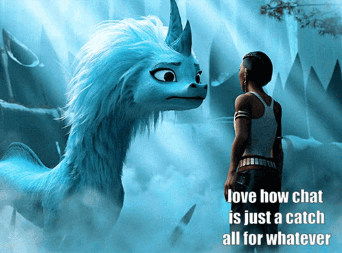 Man Blue Dragon Love How Chat Catch All