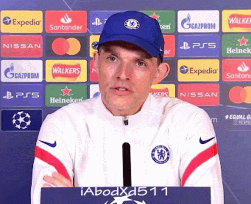 Man Blue Hat Expedia Santander Nissan Heineken GIF