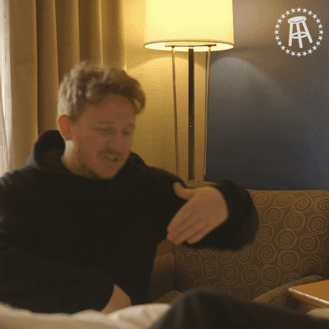 Man Blurting Out Cha Ching GIF