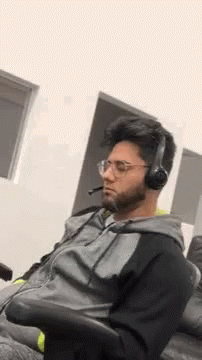 Man Call Centre Work GIF