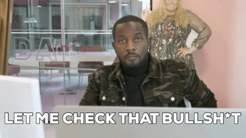Man Called Out Let Me Check This Bs GIF