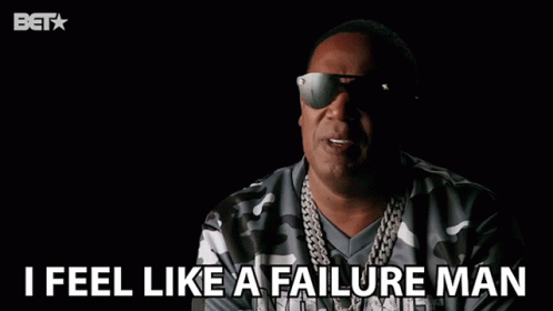 Man Camo Sunglasses I Feel Like Failure Man