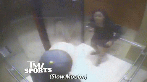Man Cap Walking Elevator TMZ Sports Slow Motion