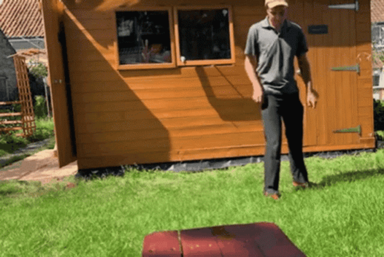 Man Cartwheel Skillful Move GIF