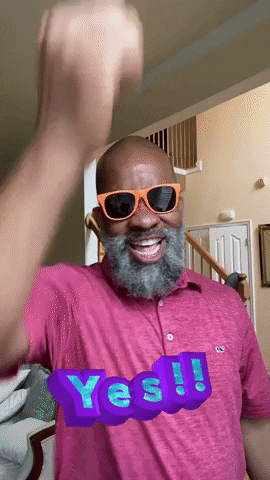 Man Celebrate Success Kudos GIF