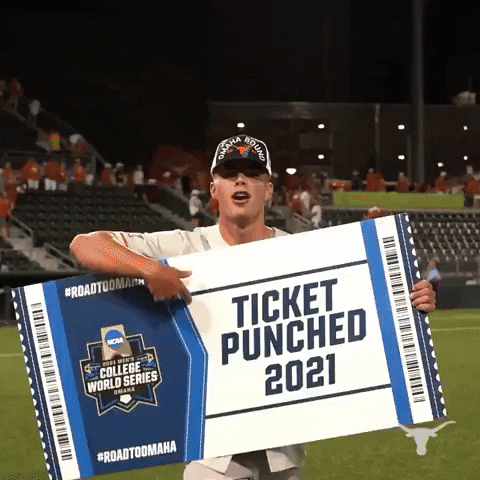 Man Celebrating Victory And Hook Em GIF