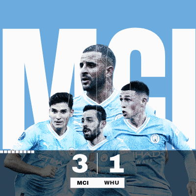 Man City Winning Game GIF