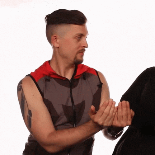 Man Clapping Hands