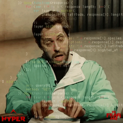 Man Coding Imagination GIF