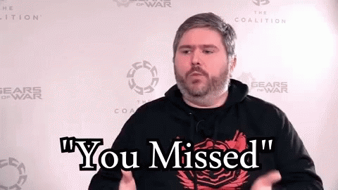 Man Continuously Says You Missed GIF
