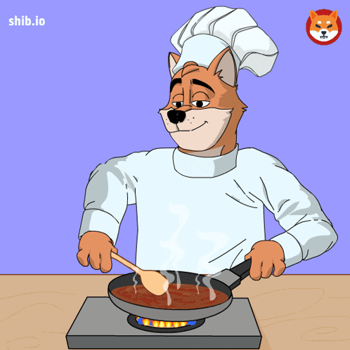 Man Cooking Food In Kitchen GIF