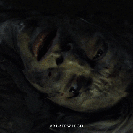 Man Covered In Mud To Hide From Wendigo GIF