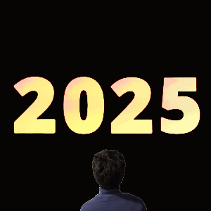 Man Covering Ears Before 2026 Sign