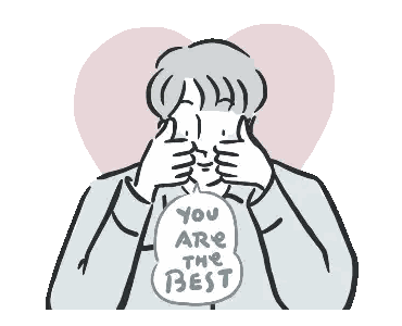 Man Covering Eyes Saying You Are The Best