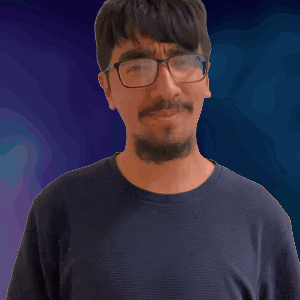 Man Covering Face With Hand In Blue Shirt GIF
