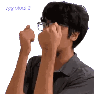 Man Covering Face with Hands Big Duck 2