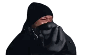 Man Covering Face With Hands