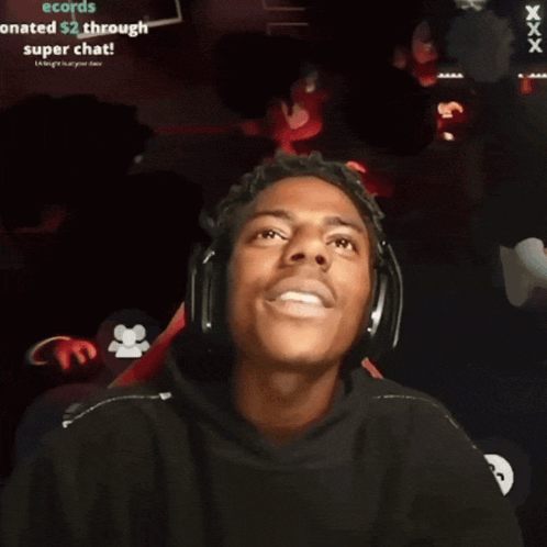 Man Covering Face With Headphones Records Donated $2
