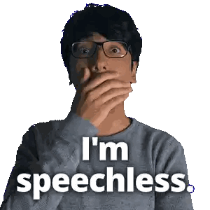 Man Covering Mouth Speechless