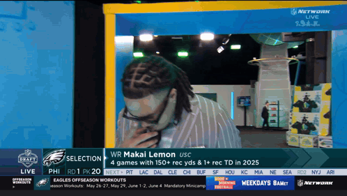 Man Covering Mouth Watching Network Live Football