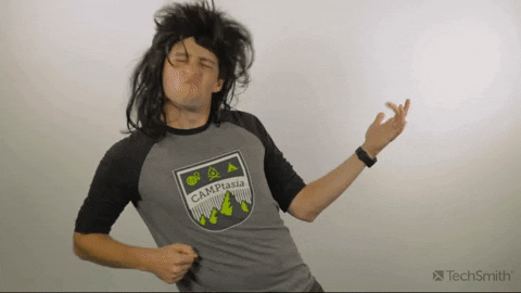 Man Crazy Hair Feeling Passionate GIF