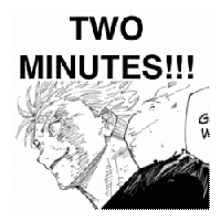 Man Crossed Out Two Minutes