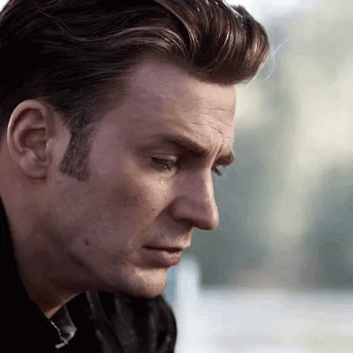 Man Crying Close Up