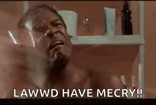 Man Crying in Bathroom With Lawwd Have Me Cry