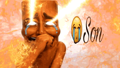 Man Crying Son