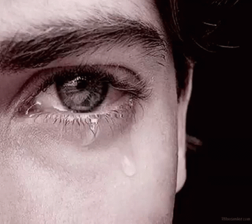 Man Crying Tear GIF