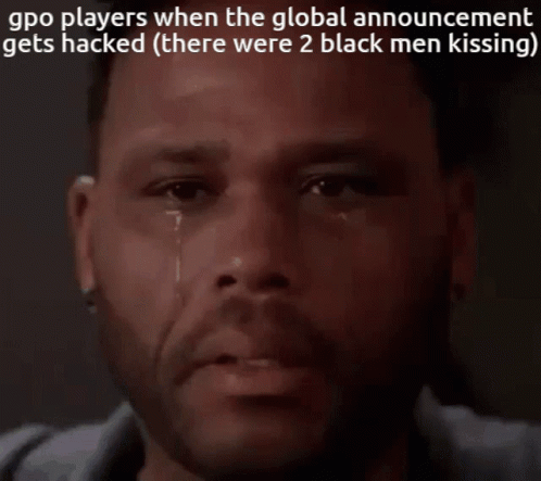 Man Crying Tears GIF