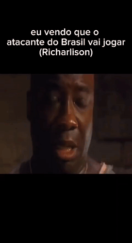 Man Crying With Brazil Attacker Richardson
