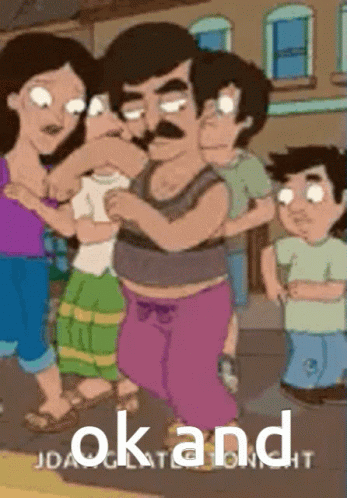 Man Dancing American Dad Okay And GIF