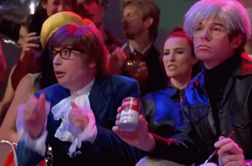Man Dancing Austin Powers Vibing GIF